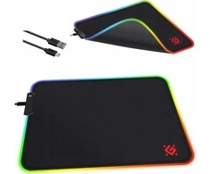 Defender padas Defender žaidimų kilimėlis Juodas L LIGHT 350x300x4mm RGB LED apšvietimas