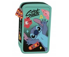 Defort St. Majewski DISNEY LILO &amp; STITCH PIÓRNIK POTRÓJNY Z WYPOSAŻENIEM dla dziewczynki 3619