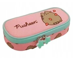 Defort Pieštukų dėklas SASZ OVAL 1ZAM 1FLAP PUSHEEN Rožinis FOL