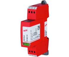 953206 Viršįtampių ribotuvas 3 tipas 2P 2kA 0,63kV DEHNrail M 2P 30 FM 953206