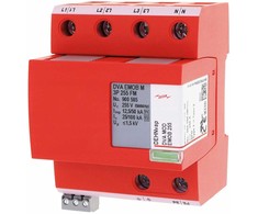 900585 Viršįtampių ribotuvas, tipas T1+T2 12,5kA 50kA 4P DEHNvap EMOB M 3P 255 FM 900585