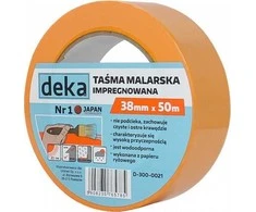 Deka IMPREGNUOTA RYŽIŲ DAŽYMO JUOSTA 38MM*50M