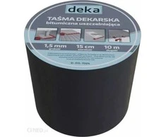 Deka STOGO JUOSTA ALUBUTYL 15CM*10MB ALUMININIS