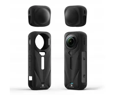 Dekielek Na Obiektyw + Obudowa Dėklas Case Osłona Ochrona Do Insta360 X5 X 5 / Kf31.188