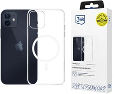 3MK skaidrus MagDėklas iPhone 12/12 Pro