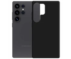 3MK Hardy MagSilicone dėklas Samsung Galaxy S25 Ultra juodos spalvos