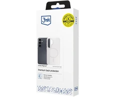 Dėklas 3mk Samsung Galaxy S26 FE - Smoke MagCase Baltas (W-3SmoMgWhi-SGS26FE)