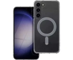 Oem CLEAR MAG COVER dėklas suderinamas su MagSafe skirtas Samsung Galaxy S23 Plus skaidrus