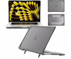 Dėklas Alogy Dėklas do MACBOOK AIR 13 M2 2022 / M3 2024 / M4 2025 / M5 2026 Tvirtos ausys