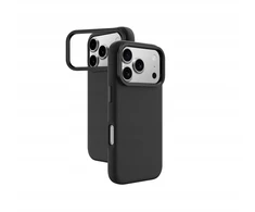 AmazingThing Glamour Apple iPhone 17 Pro dėklas with Stand – juodos spalvos