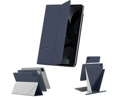„AmazingThing“ matinis „Pro Mag“ lankstus dėklas su stovu, skirtas „iPad Air 13“ M3/M4 (2025/2026) - Mėlyna