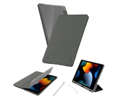 „AmazingThing Titan Pro Folio“ dėklas, skirtas „iPad Air 11“ M3/M4 (2025/2026) – pilkas