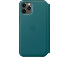iPad Odinė „Folio“ tipo atverčiama dėžutė, skirta iPhone 11 Pro – Peacock