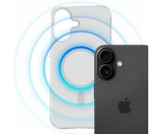 Dėklas 3Mk Protection 3mk Smoke MagCase for iPhone 17 - baltas-translucent