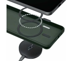 3mk Smoke MagCase dėklas iPhone 17 Pro Max, žalias
