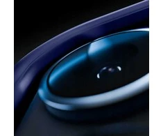 Dėklas 3Mk apsaugos 3mk dūminis „MagCase“, skirtas „iPhone 17 Pro Max“ – Mėlyna-permatomas