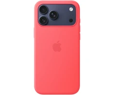 Apple iPhone 17 Pro Max Silicone Case with MagSafe – Bright Guava - MHW64ZM/A