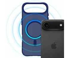3mk Smoke MagCase dėklas iPhone Air, mėlynas