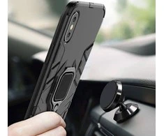 Dėklas CASE ARMOR RING MAGNETIC HUAWEI P40 Juodas