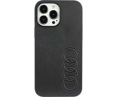 Apple iPhone 13 Pro Max Audi Synthetic odinis dėklas (AU-TPUPCIP13PM-TT/D1-BK) juodos spalvos