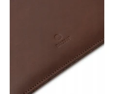 BALTAN Odinis dėklas Premium do MacBooka Pro 16" M4 tamsiai ruda