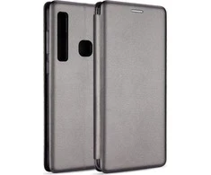 Beline Book Magnetic Samsung Galaxy Note 10 N970 dėklas telefonui plieno spalvos