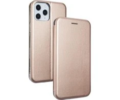 Beline Book Magnetic dėklas Apple iPhone 12 Pro Max 6.7" rožinio aukso spalvos