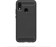Dėklas Oem Case for Huawei P20 LITE Carbon juodas