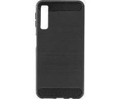Oem CARBON dėklas skirtas Samsung Galaxy A7 2018 ( A750 ) juodos spalvos