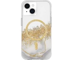 Case-Mate Karat MagSafe – auksu dekoruotas iPhone 15 Plus dėklas (marmuras)
