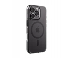 Crong Clear MAG Pro - dėklas Apple iPhone 16 Pro Max MagSafe juodas