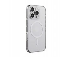 Crong Clear MAG Pro - dėklas Apple iPhone 16 Pro Max MagSafe skaidrus