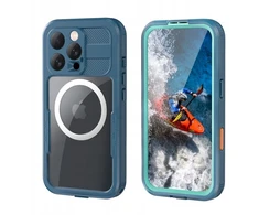 Dėklas Crong Seal Cover iPhone 16 Pro, Marine