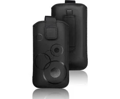 Oem Deko Universalus dėklas - skirtas LG K10/ Samsung Galaxy Grand Prime juodos spalvos