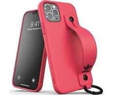 Adidas OR Hand Strap dėklas Apple iPhone 12/12Pro 6,1″ rožinės spalvos 42397