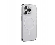 Crong Clear MAG Pro - dėklas Apple iPhone 15 Pro MagSafe skaidrus