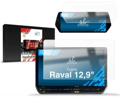 Dėklas do nawigacji GrizzGlass Folia keramikinė CarDisplay Protection do Cupra Raval 12,9'' (2026) [2w1] (GRZ23293)