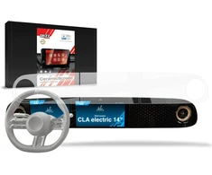 Navigacijos dėklas GrizzGlass keraminė plėvelė CarDisplay Protection, skirtas Mercedes CLA electric (2026) [4w1] (GRZ22842)