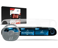 Navigacijos dėklas GrizzGlass keraminė plėvelė CarDisplay Protection Mercedes GLA Superscreen (2026) [4w1] (GRZ22822)