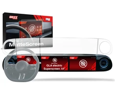GrizzGlass matinė plėvelė navigacijos dėklui CarDisplay Protection Mercedes GLA electric Superscreen (2026) [4w1] (GRZ22810)