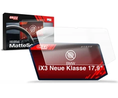 GrizzGlass navigacijos dėklas su matine plėvele CarDisplay Protection BMW iX3 Nowa Klasa 17,9'' (2026) (GRZ23329)