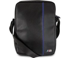 Krepšys planšetiniam kompiuteriui 8" BMW Carbon / Mėlyna Stripe (BMTB8CAPNBK) juodos spalvos