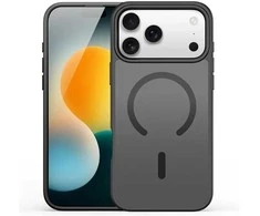 Dux Ducis Yind Apple iPhone 17 Pro Dėklas suderinamas su MagSafe – juodos spalvos