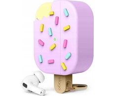 Elago Elago AirPods Pro 2 Ice Kremas dėklas - etui do AirPods Pro 2 šviesiai violetinė