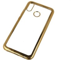 Dėklas Electro Jelly Huawei P20 Lite aukso spalvosaukso spalvos