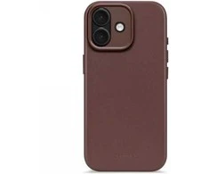 Dėklas „Decoded“ odinis galinis dangtelis – odinis „iPhone 17“ galinis dangtelis, suderinamas su „MagSafe“ (šokolado rudos spalvos)