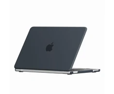 Dėklas eStuff MacBook Neo 13'' Juodas Frosted (ES690154-BULK)