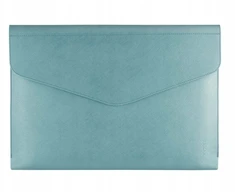 Dėklas Fixed Pouzdro FIXED Siena do laptopów o przekątnej do 15,3'' jasny turkio