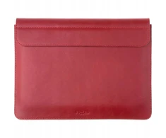 Dėklas Fixed Skórzane etui FIXED Oxford dla Apple MacBook Pro 14'' (2021/2023/2024) raudona