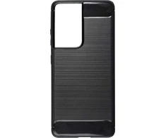Forcell Oem CARBON dėklas skirtas Samsung Galaxy S21 Ultra juodos spalvos